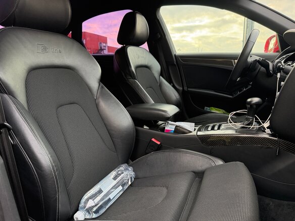 2012 Audi A4 IV (B8) Рестайлинг, красный, 2100000 рублей - вид 14