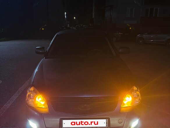 2008 Lada (ВАЗ) Priora I, серый, 275000 рублей
