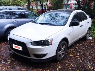 2008 Mitsubishi Lancer X, белый, 400000 рублей, вид 1