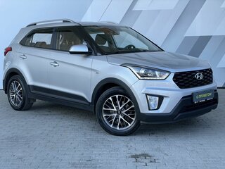 2021 Hyundai Creta I Рестайлинг, серебристый, 2125000 рублей, вид 3