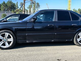 1992 BMW 5 серии 520i III (E34), чёрный, 630000 рублей, вид 5