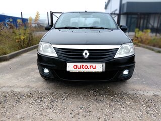2011 Renault Logan I Рестайлинг, чёрный, 395000 рублей, вид 2