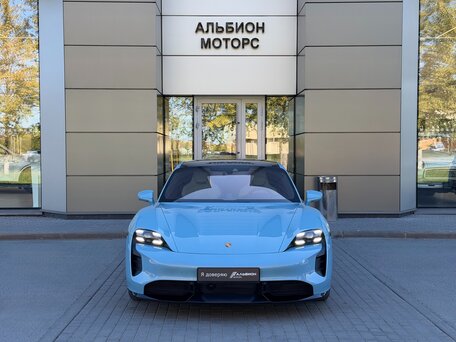 2021 Porsche Taycan Turbo I, синий, 9200000 рублей, вид 3