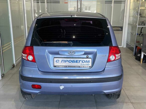 2004 Hyundai Getz I, синий, 345000 рублей - вид 2
