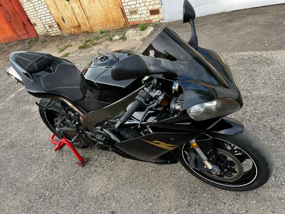 2008 Yamaha YZF-R1, чёрный, 630000 рублей - вид 7