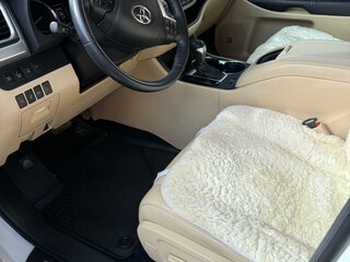 2015 Toyota Highlander III (XU50), белый, 3800000 рублей, вид 4