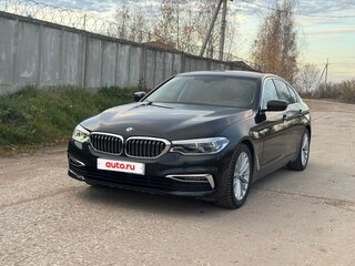 2018 BMW 5 серии 530i xDrive VII (G30/G31/G38), чёрный, 3890000 рублей, вид 1