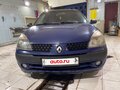 2002 Renault Clio II Рестайлинг, синий, 385000 рублей