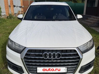 2018 Audi Q7 II (4M), белый, 4350000 рублей, вид 3