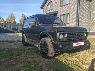 2019 Lada (ВАЗ) 2121 (4x4) Urban I Рестайлинг, чёрный, 1100000 рублей, вид 4