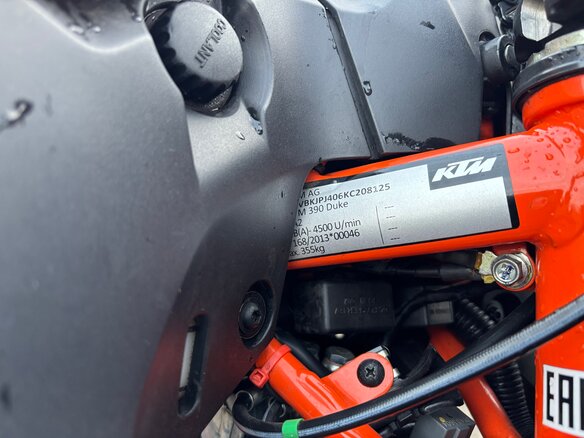 2019 KTM 390 Duke, оранжевый, 470000 рублей - вид 12