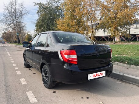 2017 Lada (ВАЗ) Granta I, чёрный, 450000 рублей, вид 5