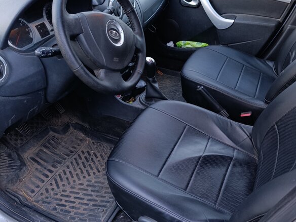 2014 Lada (ВАЗ) Largus I, серебристый, 640000 рублей - вид 4