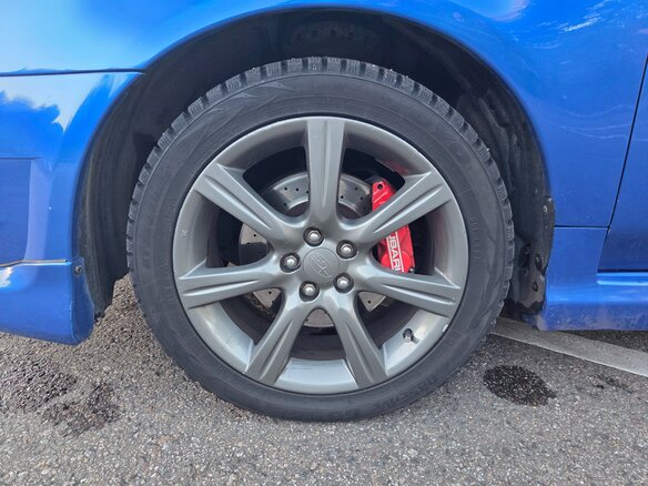 2006 Subaru Impreza WRX II Рестайлинг 2, синий, 1390000 рублей - вид 13