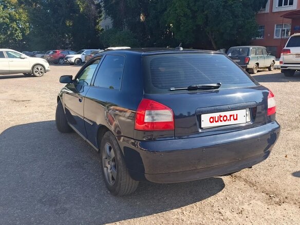 2001 Audi A3 I (8L) Рестайлинг, синий, 410000 рублей - вид 1