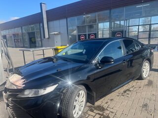 2017 Toyota Camry VIII (XV70), чёрный, 2500000 рублей, вид 4