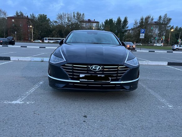 2022 Hyundai Sonata VIII (DN8), синий, 2300000 рублей - вид 2