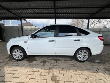 2019 Lada (ВАЗ) Granta I Рестайлинг, белый, 530000 рублей, вид 4