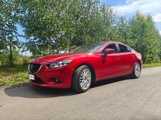 2015 Mazda 6 III (GJ) Рестайлинг, красный, 1595000 рублей, вид 5