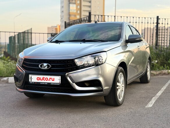 2017 Lada (ВАЗ) Vesta I, серый, 750000 рублей - вид 1