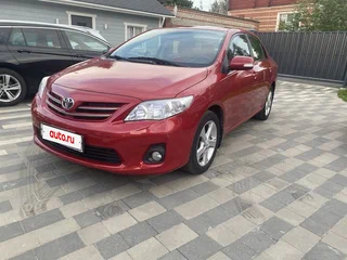 2010 Toyota Corolla X (E140, E150) Рестайлинг, красный, 799000 рублей, вид 2