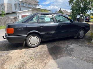 1990 Audi 80 IV (B3), чёрный, 250000 рублей, вид 3