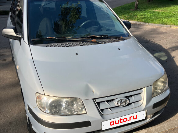 2002 Hyundai Matrix I, серебристый, 200000 рублей