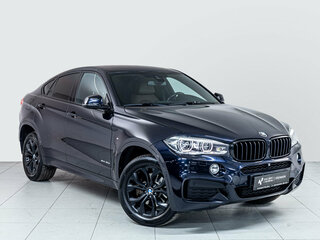 2018 BMW X6 40d II (F16), чёрный, 4168000 рублей, вид 3