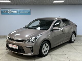2018 Kia Rio IV, коричневый, 1230000 рублей, вид 1