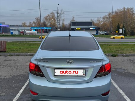 2012 Hyundai Solaris I, голубой, 450000 рублей, вид 5