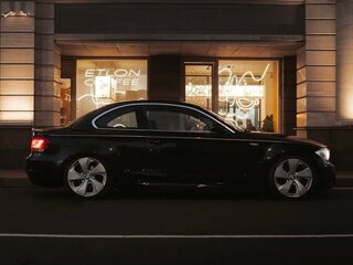 2008 BMW 1 серии 125i I (E81/E82/E87/E88) Рестайлинг, чёрный, 1400000 рублей, вид 3