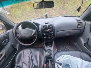 2006 Hyundai Accent ТагАЗ II, бежевый, 95000 рублей, вид 1