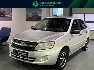 2017 Lada (ВАЗ) Granta I, серебристый, 535000 рублей, вид 2