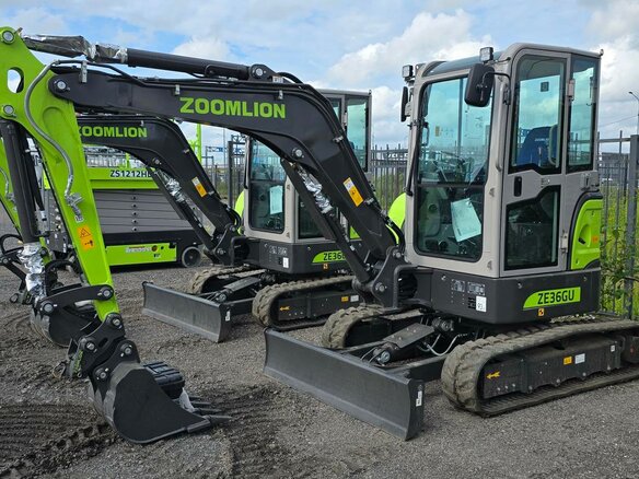 2026 Zoomlion ZE36GU, зелёный, 3250000 рублей