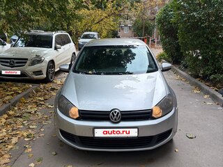 2009 Volkswagen Golf VI, серебристый, 730000 рублей, вид 2