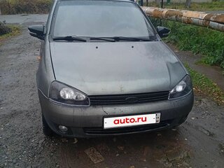 2011 Lada (ВАЗ) Kalina I, серый, 160000 рублей, вид 1