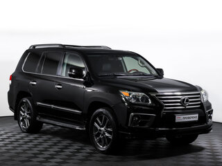 2012 Lexus LX 570 III Рестайлинг, чёрный, 4300000 рублей, вид 3