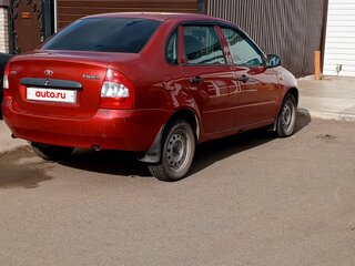 2006 Lada (ВАЗ) Kalina I, красный, 260000 рублей, вид 3