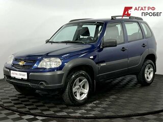 2018 Chevrolet Niva I Рестайлинг, синий, 685000 рублей, вид 1