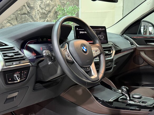 2021 BMW X4 20i II (G02) Рестайлинг, синий, 5998000 рублей - вид 6