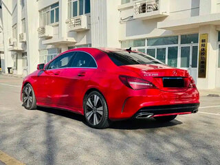 2017 Mercedes-Benz CLA 200 I (C117, X117) Рестайлинг, красный, 1558004 рублей, вид 5