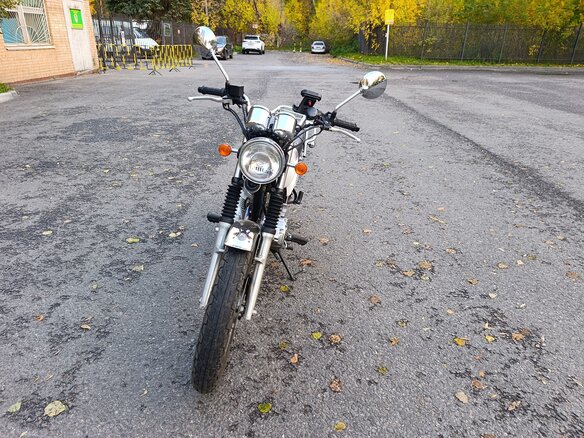2008 Honda CB 400SS, белый, 450000 рублей - вид 6