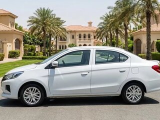 2026 Mitsubishi Attrage I Рестайлинг, белый, 1875000 рублей, вид 4