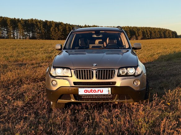 2007 BMW X3 30i I (E83) Рестайлинг, бежевый, 1100000 рублей - вид 3