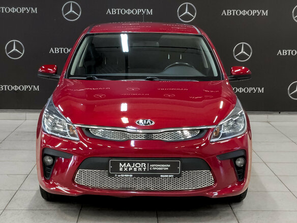 2017 Kia Rio IV, красный, 1299000 рублей - вид 1