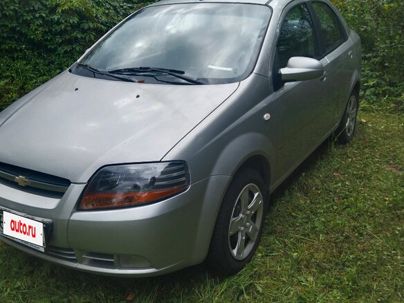 2005 Chevrolet Aveo I, серебристый - вид 1