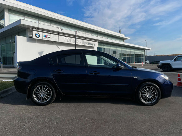 2008 Mazda 3 I (BK) Рестайлинг, синий, 847000 рублей - вид 3