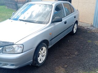 2008 Hyundai Accent ТагАЗ II, серебристый, 240000 рублей, вид 1