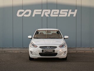 2014 Hyundai Solaris I, белый, 880000 рублей, вид 3