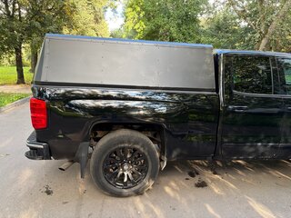 2018 Chevrolet Silverado Double Cab 6-speed III (K2XX) Рестайлинг, чёрный, 2500000 рублей, вид 4